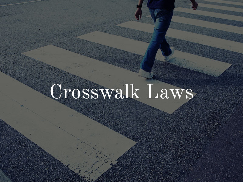Pedestrian Crosswalk Laws in Illinois