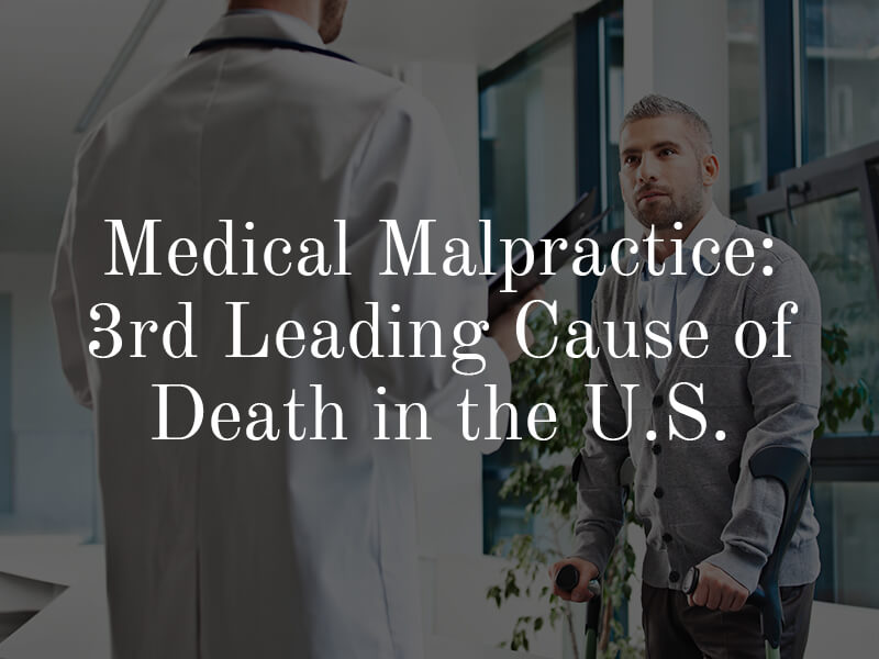 Medical Malpractice: 3rd leading cause of death in the U.S.