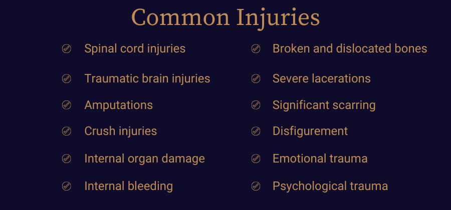 Common Injuries in Personal Injury Cases