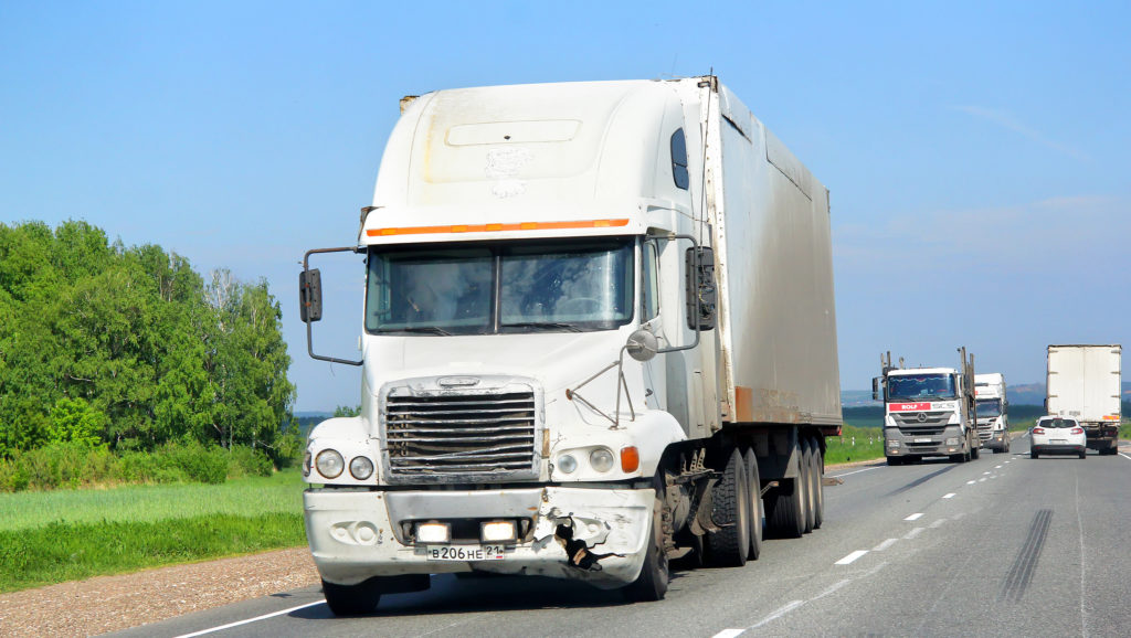 types of truck accidents