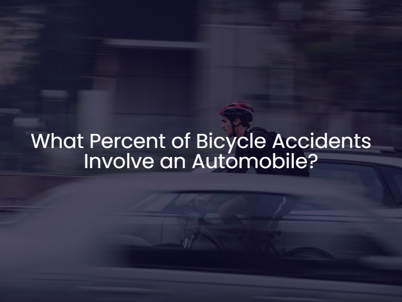 What Percent of Bicycle Accidents Involve an Automobile?