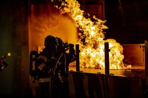 Arlington Heights Garbage Truck Explosion Injured Three People