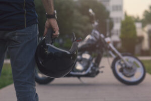 boker facing motorcycle - Joliet Motorcycle Accident Lawyer