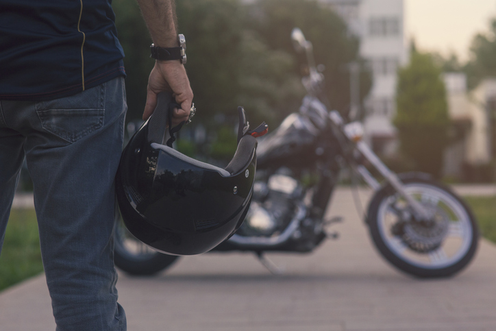 boker facing motorcycle - Joliet Motorcycle Accident Lawyer