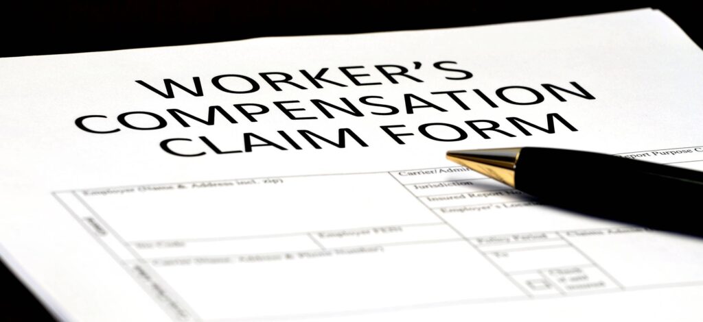 Aurora Workers Compensation Attorney - Worker's Compensation Claim form for Comp on Injury employment

