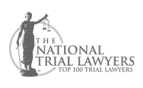 National trial lawyers top 100 badge